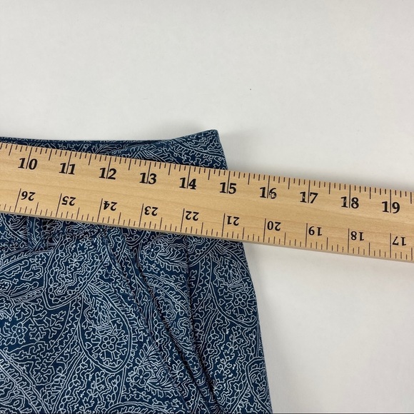 Dockers Navy Paisley Ankle Pants - Picture 6 of 11